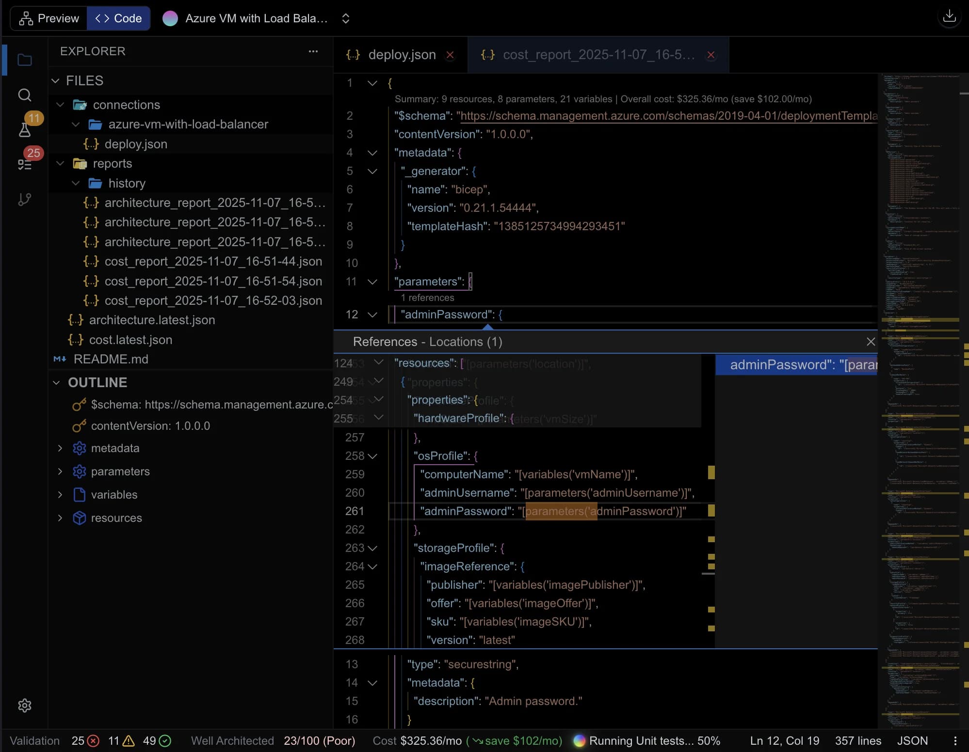 Cloudeval code editor