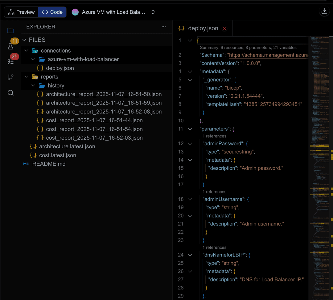 Cloudeval project file explorer for CLI-driven workflows